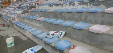 Il campo sportivo si veste di nuovo