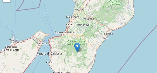 Scossa di terremoto nel Reggino