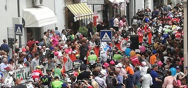 PARTITA QUESTA MATTINA ALLE ORE 11,50 LA SETTIMA TAPPA DEL 100 GIRO D’ITALIA CHE PORTERA’ I CICLISTI