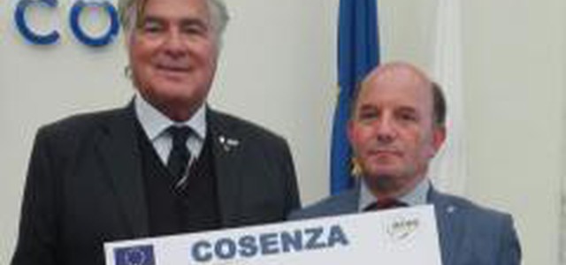 Ufficializzata la candidatura di Cosenza a città europea dello sport per il 2020