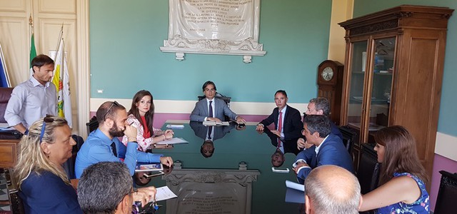 Ricevuto a Palazzo Alvaro il Partenariato Economico Sociale