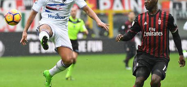 Serie A, Milan-Sampdoria 0-1
