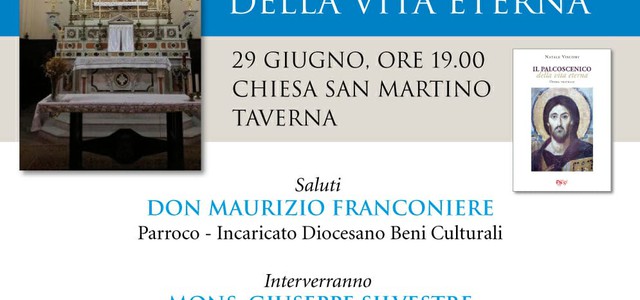 A Taverna presentazione libro “Il Palcoscenico della vita eterna” di Natale Viscomi