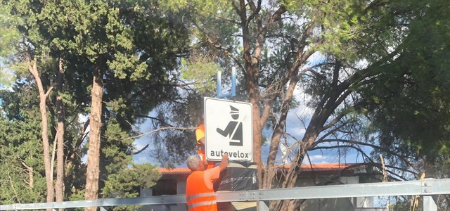 Da oggi ufficialmente segnalato autovelox galleria Copanello