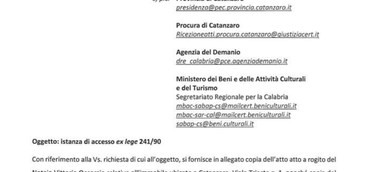 Negato l'interesse storico-culturale dell'ex caserma Triggiani - La denuncia del Codacons: "Umiliata la storia di Catanzaro"