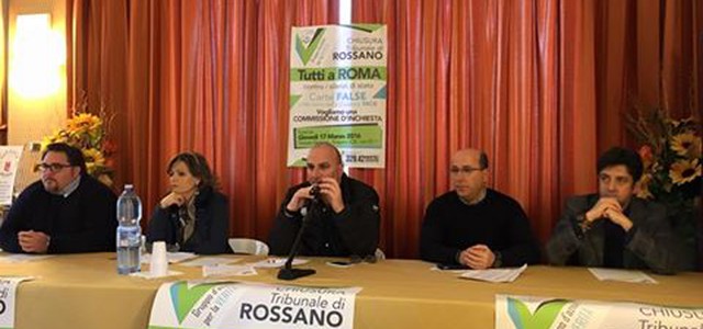 EX TRIBUNALE DI ROSSANO, CENSURE DELLA STAMPA  I MEDIA NAZIONALI REMANO CONTRO DA SEMPRE