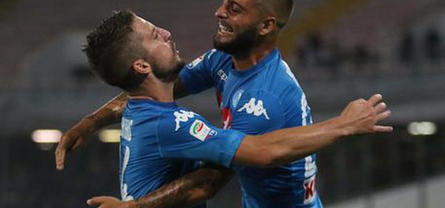 Serie A: Napoli Atalanta 3-1, Milan Cagliari 2-1