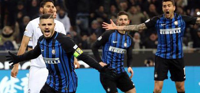 Serie A: Inter Atalanta 2-0, nerazzurri a -2 dal Napoli
