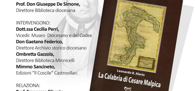 Presentazione del libro di Leonardo Alario “La Calabria di Cesare Malpica”