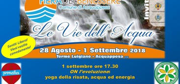 ON, L’EVOLUZIONE: YOGA DELLA RISATA, ACQUA ED ENERGIA