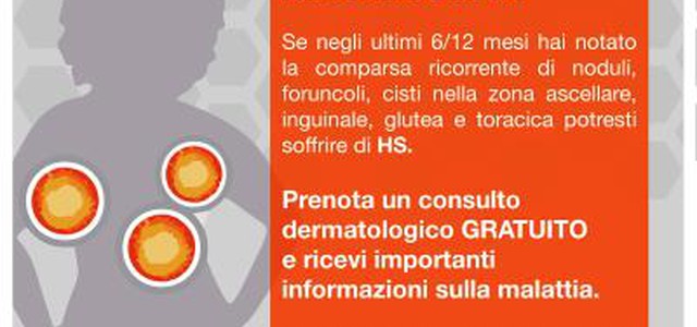 A Catanzaro torna la campagna nazionale sull’idrosadenite suppurativa “che nome dai alle tue cisti?”