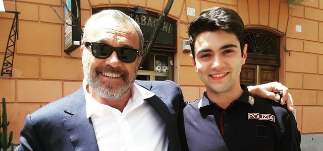 Il catanzarese Kevin Di Sole nel cast di "Nero a metà" con Claudio Amendola