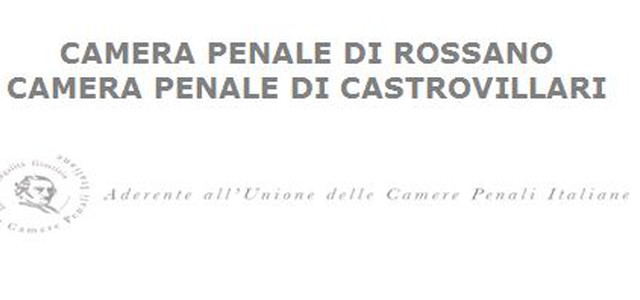 Assemblea degli iscritti delle Camere Penali di Rossano e Castrovillari