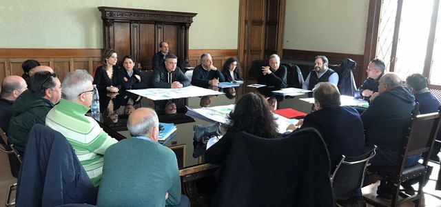 Riunione della commissione urbanistica per discutere il Piano Strutturale Comunale