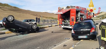 Catanzaro , incidente  ingresso Campus Germaneto. Due Feriti.