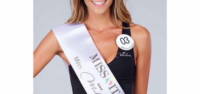 Naomi Rizzo alla finale di Miss Italia 2018: l'orgoglio di Mirto Crosia