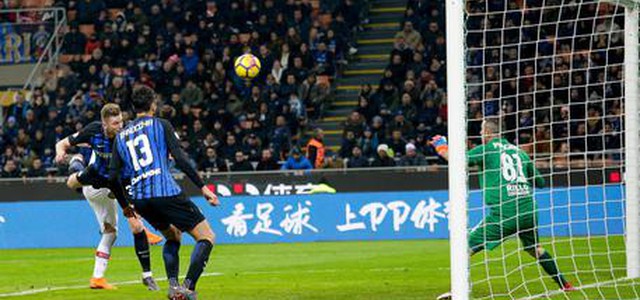 Serie A: Inter Benevento 2-0 ma la crisi resta