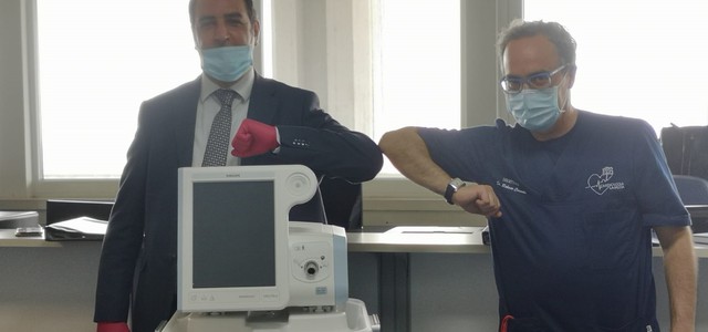 Comune di Maida dona ventilatore polmonare al reparto di Cardiologia dell’ospedale "Giovanni Paolo II” di Lamezia Terme