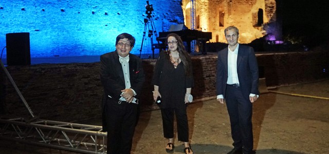 Ramin Bahrami affascinato da Catanzaro, Cardamone: "Le sue parole ci riempiono di orgoglio. Il capoluogo ha grandi potenzialità"