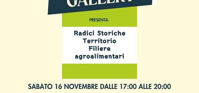 Domani nelle Gallerie del San Giovanni l’evento culturale “Radici storiche, territorio, filiere ittiche e agroalimentari” con il patrocinio del Comune