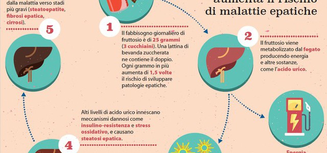 Troppo fruttosio e' come l'alcol per il fegato dei bambini