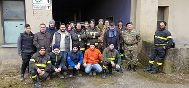 Prosegue pulizia straordinaria di parte dei locali di Contrada Serra