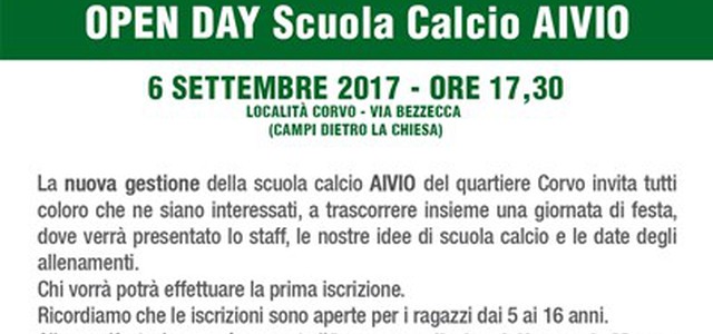 Riapre la scuola calcio Avio nel quartiere Corvo