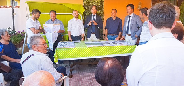 Falcomatà incontra i cittadini di Borgata Giardini