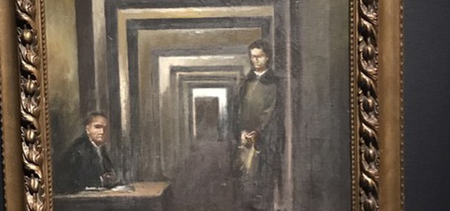 Quadro di Hitler al museo della follia