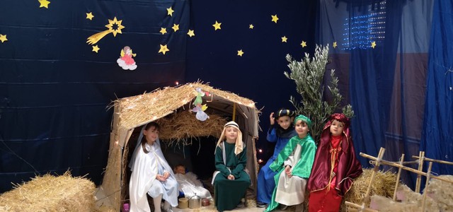 Inaugurazione del Presepe vivente nella Scuola dell'Infanzia Pontegrande dell'I.C. Catanzaro Nord Est Manzoni