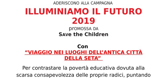 "Illuminiamo il Futuro” - Per la campagna di Save the Children gli studenti del Galluppi "scoprono" i quartieri storici della città