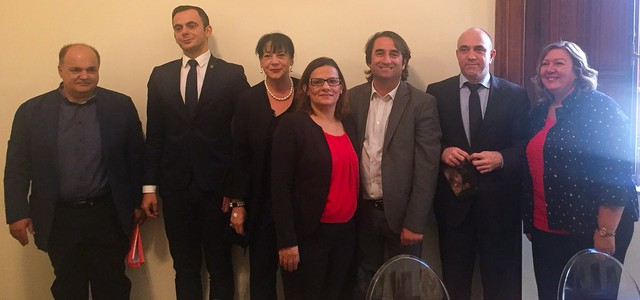 Accolti a Palazzo San Giorgio i rappresentanti diplomatici del Governo della Romania
