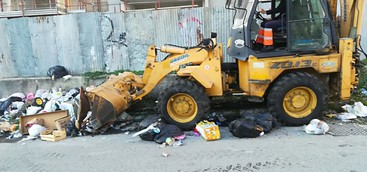 Bonificata discarica abusiva in viale Isonzo