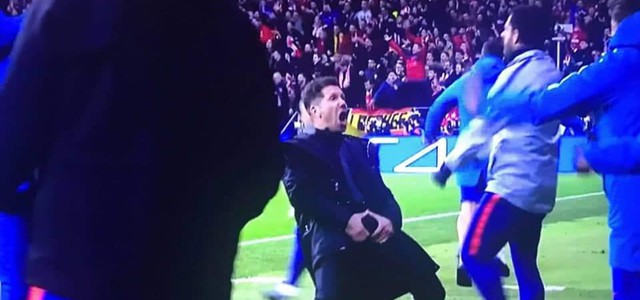 Atletico Madrid - Juve, l'esultanza sobria di Simeone che fa scatenare il web