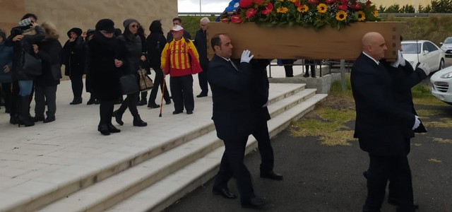 Catanzaro, ieri l'ultimo saluto a Sasà Leotta