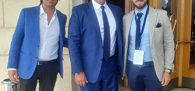Delegazione di Forza Italia giovani Catanzaro alla convention "L'Italia e L'Europa che vogliamo"