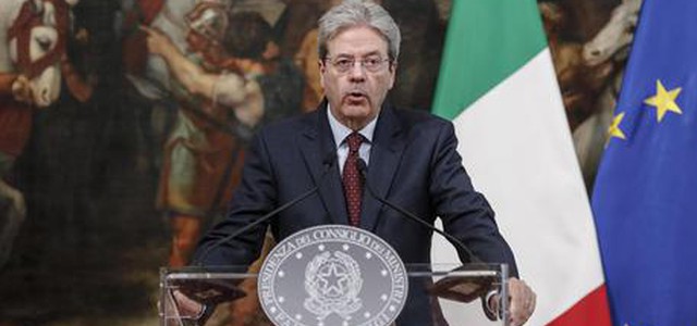 Siria: Gentiloni, attacco non è partito da basi Italia