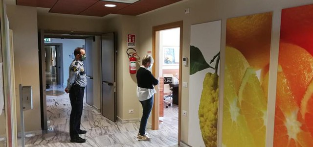 Un minuto di silenzio in Cittadella in omaggio al Presidente Santelli