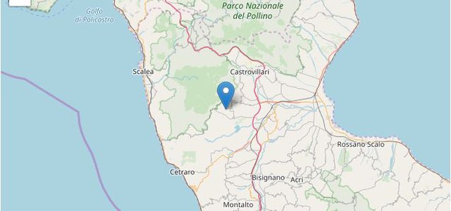 Terremoto, scossa di magnitudo 2.8 in Calabria