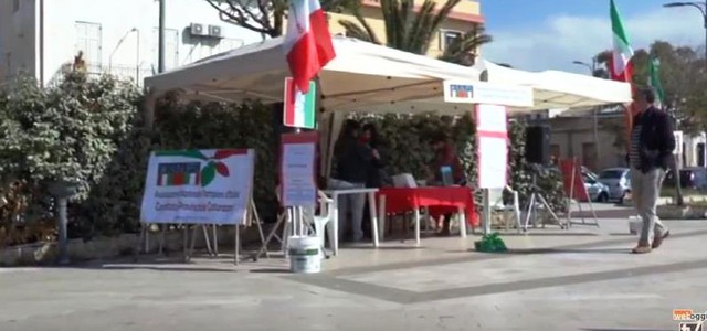 25 aprile Anpi sul lungomare di Catanzaro (VIDEO)