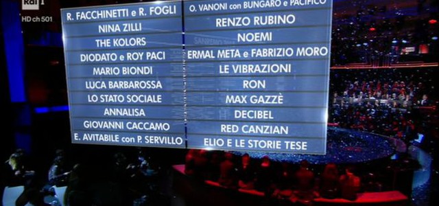 Niente live web, radio e tv per big Sanremo: a rischio Capodanno a Catanzaro con Le Vibrazioni?