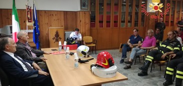 Comando VV.F. Catanzaro - Visita del Direttore Regionale vigili del fuoco Calabria