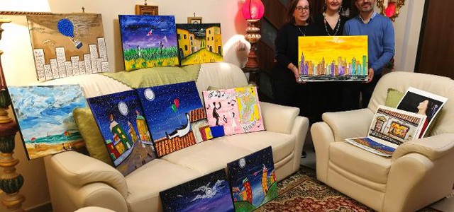 L’ARTE COME DONO D’AMORE,  INIZIATIVA BENEFICA