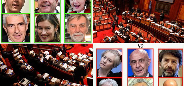 Franceschini ko. Passano Delrio, Boschi, Lorenzin e Casini