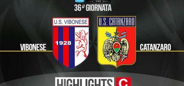 Vibonese-Catanzaro 2-1, la videosintesi del match