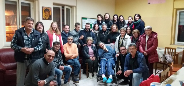 Il Centro Diocesano Vocazioni in visita alla Casa Famiglia per malati di AIDS di Castellace