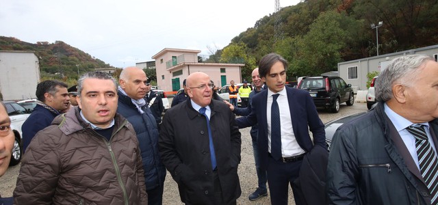 Comincia il viaggio di Oliverio sui cantieri della Calabria