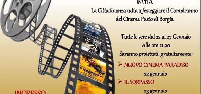 Continua la rassegna “Buon compleanno cinema”