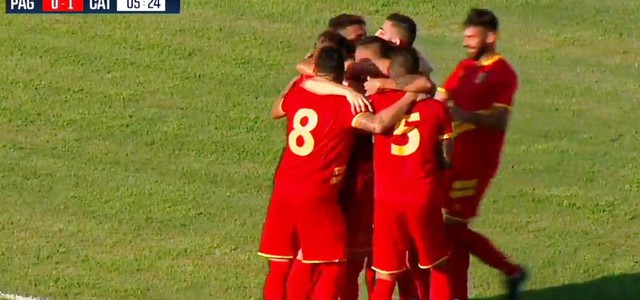Coppa Italia, il Catanzaro supera la Paganese (VIDEO)