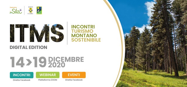 AL VIA DOMANI LA SECONDA EDIZIONE DI ITMS   L'EVENTO DEDICATO AL TURISMO MONTANO SOSTENIBILE